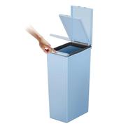 EKO Morandi Touch Poubelle de recyclage Bleu titane 30 l