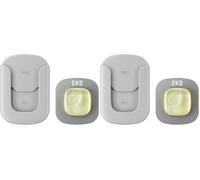EKO Refresh - Kit désodorisant avec support rechargeable, 1 dosette + 1 support, éliminateur d'odeurs à base de plantes pour poubelle, salle de bain, rangement - Désodorisant longue durée de 45 jours