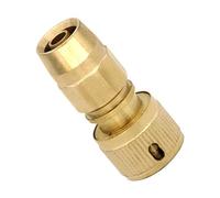 Ekoama Connecteur de Tuyau d'eau en Laiton arrosage de Jardin connecteur Rapide de Lavage de Voiture 8mm à 10mm 3/8 Pouces connecter raccords connecteur de Tuyau d'eau
