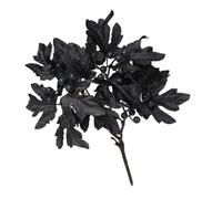 Ekoama Flocage feuilles d'érable, pommes de pin, baies, récoltes d'automne, décorations, feuillage velouté au toucher pour centres de table d'automne