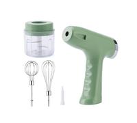 Ekoama Fouet électrique en métal pour la cuisson des œufs avec poignée ergonomique en ABS, outil de battement pratique