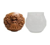 Ekoama Moule en silicone réutilisable en forme d'aile d'ange pour diffuseur de parfum Artisanat Décoration de la maison Artisanat Création d'art