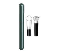 Ekoama Ouvre-bouteille manuel avec joint de conservation et bec verseur. Approche avancée sous pression pour enlever facilement le bouchon