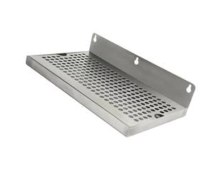Ekoama Plateau d'égouttement rectangulaire robuste en acier inoxydable 304 antirouille avec technologie de drainage rapide pour pubs humides