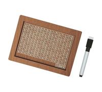 Ekoama Tirelire en bois avec fonction de comptage des devises européennes pour la décoration de la maison et l'éducation financière