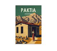 EKOAW Kit de peinture par numéros pour adultes, Paktia Montagnes d'Afghanistan, sans cadre, peinture à l'huile acrylique à faire soi-même, décoration murale 40 x 50 cm