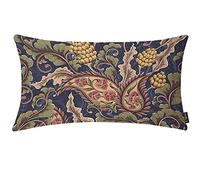 EKOBLA Housse de coussin décorative à motif cachemire floral abstrait - Pour canapé, chambre à coucher, salon - 30,5 x 50,8 cm