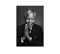 EKoKim Nelson Mandela Poster décoratif sur toile - Impression d'art moderne pour chambre à coucher - 20 x 30 cm