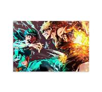 EKoKim Poster décoratif sur toile « Best My Hero Academia » - Décoration murale moderne pour chambre à coucher - 30 x 45 cm