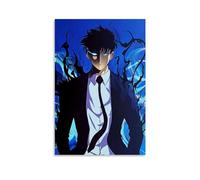 EKoKim Solo Leveling Igris Fan - Impression sur toile - Décoration murale moderne pour chambre à coucher - 30 x 45 cm