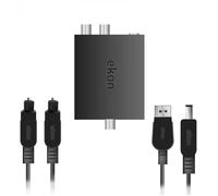 Ekon ECATOSLRCACONVERTK Convertisseur Toslink Vers RCA Jack 3,5 mm