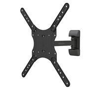 Ekon Support Mural TV, Support Mobile Unique, pour TV de 20 à 60 Pouces, Max 20 kg, VESA 400 x 400, Bras Extensible