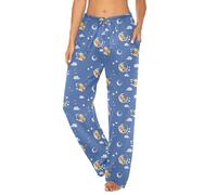 Ekouaer Bas de Pyjama Femmes Pantalon