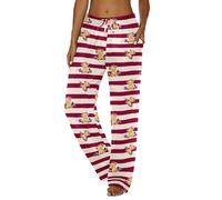 Ekouaer Bas de Pyjama Femmes Pantalon