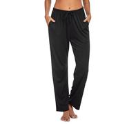 Ekouaer Pantalon De Femme 100% Coton Femme Bas de Pyjama Doux Modal Pantalon Long Vêtements de Nuit avec Poches
