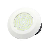 EKOUQIN Éclairage de Piscine à LED Résine sous-Marine remplie RGB LED Piscine IP68 PAR56 Montage POONCE 9W pour Fontaine de Spa Pond Sécurité électrique(12W Pure White)