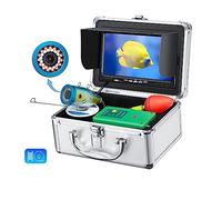 EKOUQIN Équipement de pêche sous-Marine 20M / 40M 7quot; Caméra étanche portative 1000TVL de détecteur de Poissons d'écran de TFT for trouver de Grands Poissons Grand Angle(7 inch - 40M Cable)