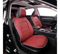 EKR Ensemble complet de housses de siège auto sur mesure pour Nissan Altima Platinum, SV, SR, S 2019 2020 2021 2022 - Similicuir (gris)