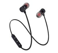 Ekrfxh Écouteurs Bluetooth M9 - Son stéréo HD - Avec micro magnétique - Pour la course à pied et le sport, Noir , S