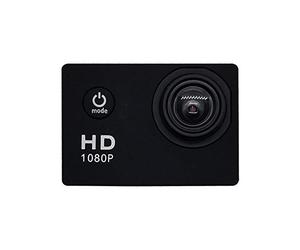 Ekrfxh SJ4000X Caméra de sport étanche grand angle 140° Full HD 12 MP écran LCD 5,1 cm Cyclisme équitation Vlog sous l'eau 30 m avec beaucoup d'accessoires (Noir)