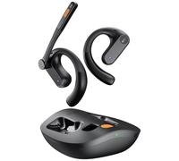 EKSA S30 Écouteurs oreilles libres Bluetooth Stereo noir boîtier de charge, arceau auriculaire pour le sport