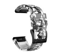 EKSIL 22 26mm QuickFit Bracelet Pour Garmin Fenix 7X 7 Solar/6X 6 Pro 5 5X Plus 3HR/Epix Smart Watch Bands Quick Eelease Bracelet en silicone, 22mm Fenix 6 6Pro, Agate