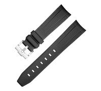 EKSIL Bracelet de montre en caoutchouc pour Omega X Swatch Joint MoonSwatch Constellation Hommes Femmes Étanche Sport 20 mm Extrémité incurvée Bracelet de montre, 20