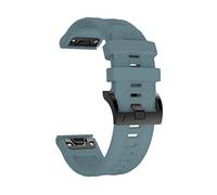 EKSIL Bracelet de montre intelligente 22 26 mm pour Coros Vertix2 Vertix 2 en silicone rapide et facile à installer pour Garmin Fenix 7 7X, For Descent G1 Solar, Agate