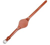 EKSIL Bracelets de montre en cuir véritable pour Fossil ES3077 ES2830 ES3262 ES3060 - Petit bracelet élégant pour femme, 8mm rose gold clasp, Agate