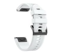 EKSIL Pour Fenix 8X bracelet de montre/Fenix 6X Pro bracelet de montre/Fenix 5X bande 26mm bracelets de montre compatibles avec Fenix 6X/Fenix 7X Pro/Fenix 3(White)