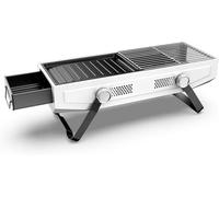 EKsma Barbecue à Charbon Portable for Camping, Barbecue de Table d'extérieur avec Plaque de Cuisson, Barbecue for Camping et Pique-niques