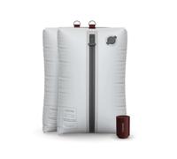 Ekster Kit de voyage sous vide - Sacs de voyage modulaires en nylon anti-odeur et anti-déchirure - Sacs de voyage modulaires prêts pour la TSA, pompe à vide sans fil pour plus de 15 articles, sacs à