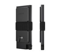 Ekster: Porte-cartes en aluminium - Portefeuille fin minimaliste de 0.5 cm avec plaque arrière extensible - Couche de blocage RFID pour la protection des données - Aluminium 6061-T6 durable de qualité