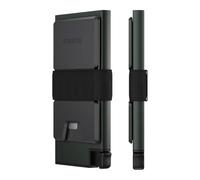 Ekster Portefeuille avec Porte-Cartes en Aluminium | Portefeuille RFID pour Homme et Femme | Portefeuille Fin et Minimaliste en Aluminium avec Porte-Cartes Pop-up (minerai Vert)