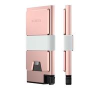 Ekster Portefeuille Porte-Cartes en Aluminium | Portefeuille RFID pour Homme et Femme | Portefeuille Fin et Minimaliste en Aluminium avec Porte-Cartes Pop-up, Rose Gold, Taille Unique, Minimaliste