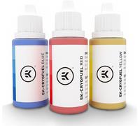 EKWB EK-CryoFuel Dye Pack liquide de refroidissement couleur 3 bouteilles env. 340 gouttes par bouteille