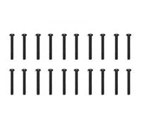 EKWB EK-Loop Lot de 20 vis cruciformes M4 x 30 mm Noir