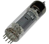 EL 86 = 6 CW 5 Tube électronique Pentode finale 170 V 70 mA Nombre de pôles (num): 9 Culot: noval Contenu 1 pc(s)