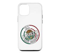 El Abuelo Mas Chingon Mexican Grandpa Cinco De Mayo Flag Coque pour iPhone 12/12 Pro