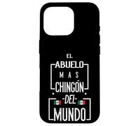 El Abuelo Mas Chingon T-Shirt pour Homme Motif Drapeau Mexicain Coque pour iPhone 16 Pro