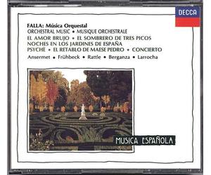 El Amor Brujo, La Vida Breve : Interludio Y Danza, El Sombrero De Tres Picos, Noches En Los Jardines De Espana, El Retablo De Maese Pedro, Psychè, Concierto Para Clavecin
