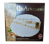 El Artesano - Turron Torta Suprema 200g - Authentique de Jijona - Qualité supérieure et goût savoureux.