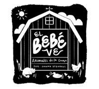 El bebé ve animales de granja: Un Libro De Cartón De Alto Contraste Para Bebés