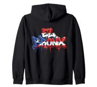 El Bronx New York New York New York New York New York Graffiti Sweat à Capuche