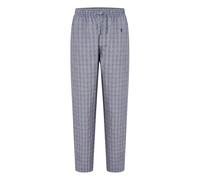 El Búho Nocturno Bas Pyjama Homme Long - Flanelle Coton 100% Hiver/Pantalon Popeline Légère Coton/Mélange/Bambou Carreaux - Pouches Tailles M-3XL Cadeau Noël, 100% Coton, Gris 8919, 3XL