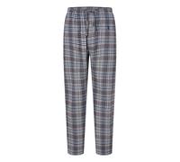 El Búho Nocturno Bas Pyjama Homme Long - Flanelle Coton 100% Hiver/Pantalon Popeline Légère Coton/Mélange/Bambou Carreaux - Pouches Tailles M-3XL Cadeau Noël, 100% Coton, Gris 8897, M