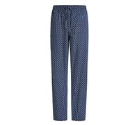 El Búho Nocturno Bas Pyjama Homme Long - Flanelle Coton 100% Hiver/Pantalon Popeline Légère Coton/Mélange/Bambou Carreaux - Pouches Tailles M-3XL Cadeau Noël, 100% Coton, Bleu 8301, M