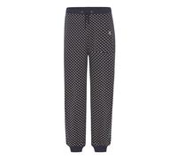 El Búho Nocturno Bas Pyjama Homme Long - Flanelle Coton 100% Hiver/Pantalon Popeline Légère Coton/Mélange/Bambou Carreaux - Pouches Tailles M-3XL Cadeau Noël, 100% Coton, Bleu 8510, XL