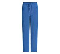 El Búho Nocturno Bas Pyjama Homme Long - Flanelle Coton 100% Hiver/Pantalon Popeline Légère Coton/Mélange/Bambou Carreaux - Pouches Tailles M-3XL Cadeau Noël, 100% Coton, Bleu 8300, 3XL