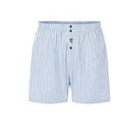 El Búho Nocturno Boxer Homme Caleçon Tissu Classique Couture Américaine - Coton 100% ou Bambou Premium - sous-Vêtements Grandes Tailles M-4XL, 100% Coton, Bleu 6321, L